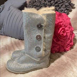 Rhinestone Bling Boots